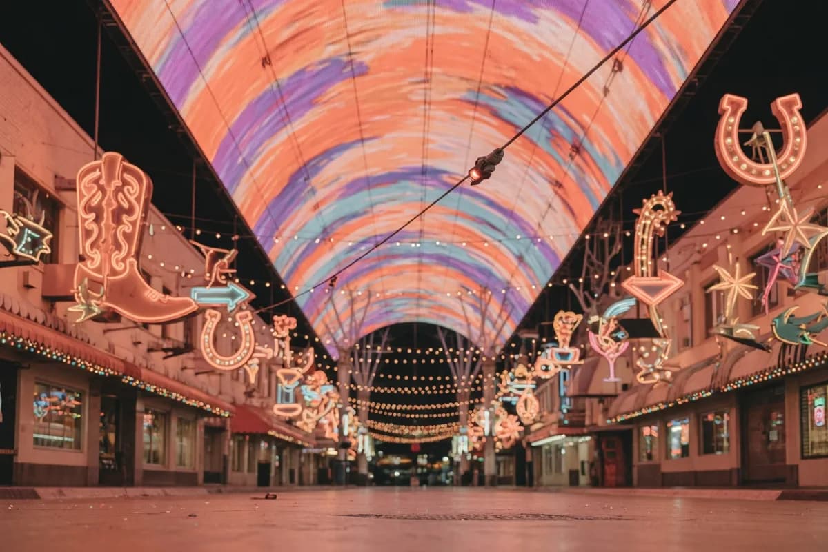 Fremont Street Experience & SlotZilla