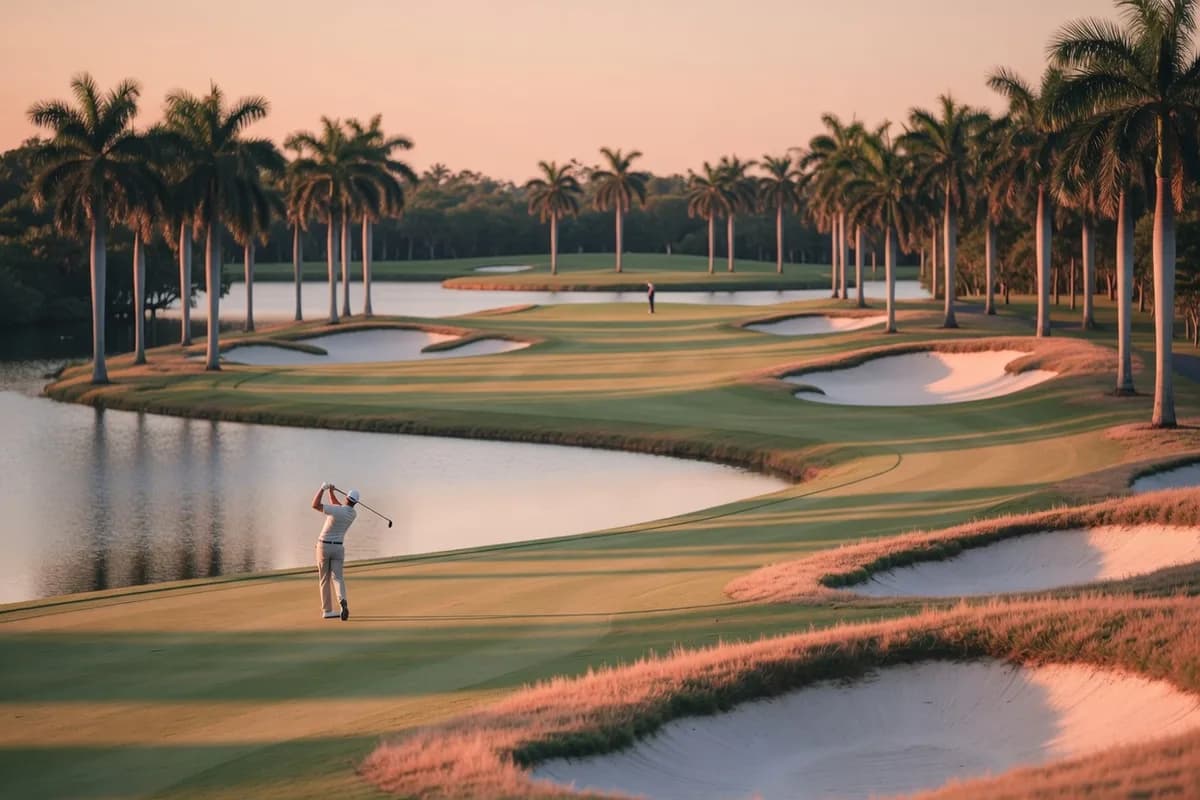 Golf at the Blue Monster (Trump National Doral)