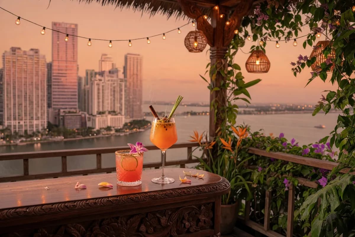 Rooftop Cocktails at Sugar