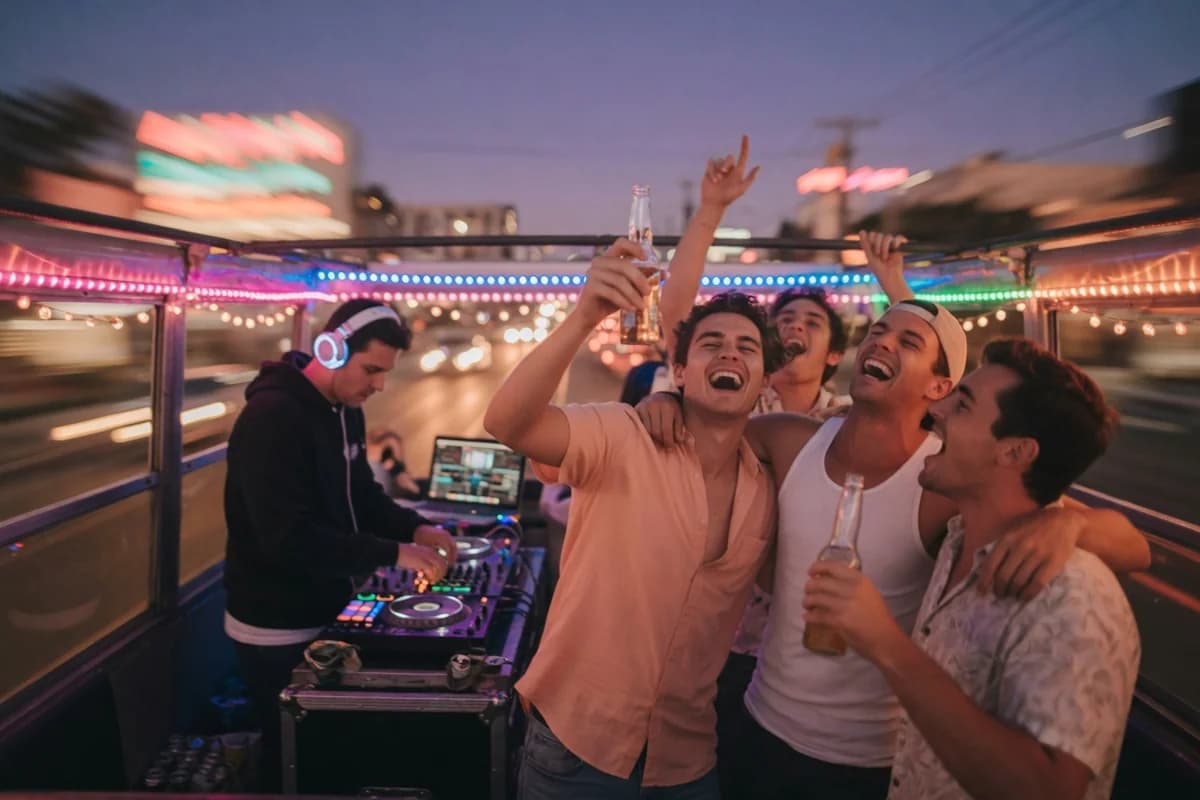 Honky Tonk Party Express Bus