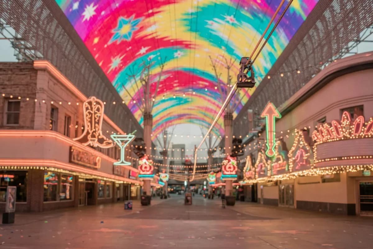 Fremont Street Experience & SlotZilla