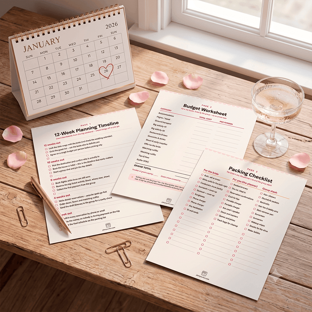 Bachelorette Party Planning Starter Kit