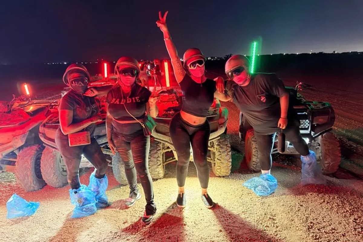 Glow in the Dark ATV Riding Experience