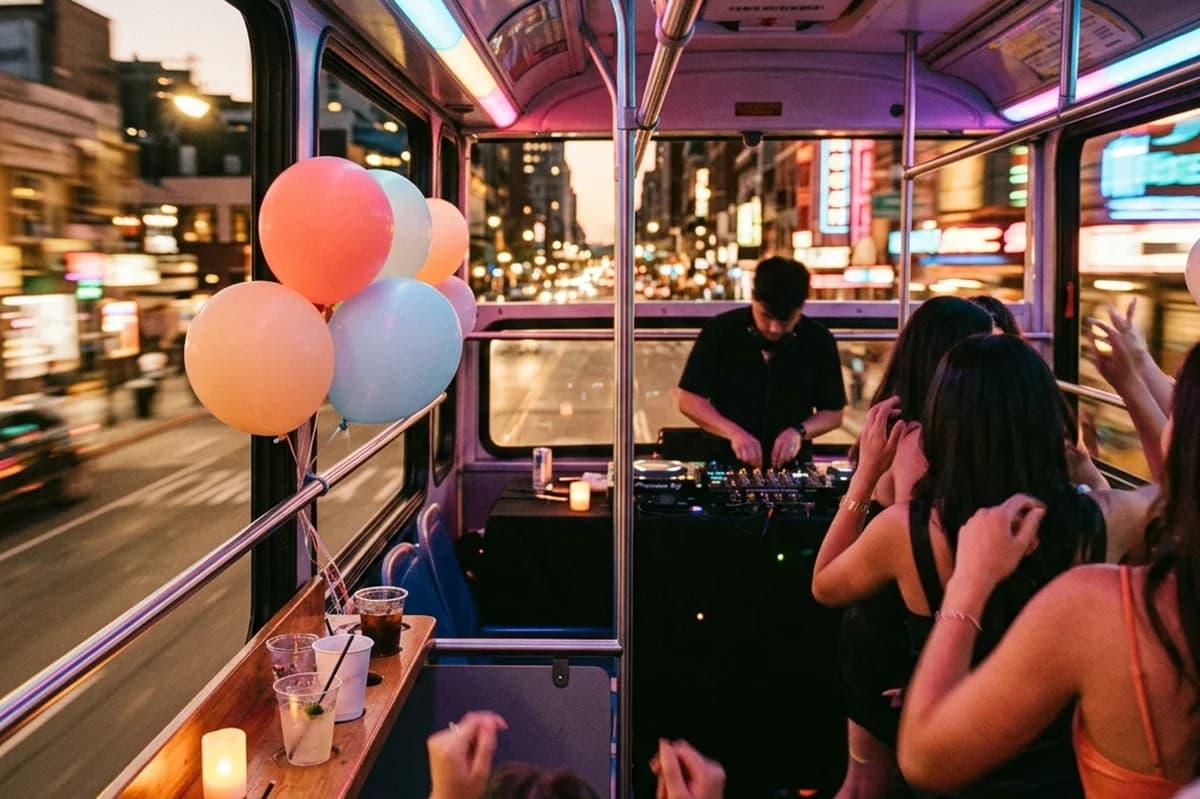 Honky Tonk Party Express Bus